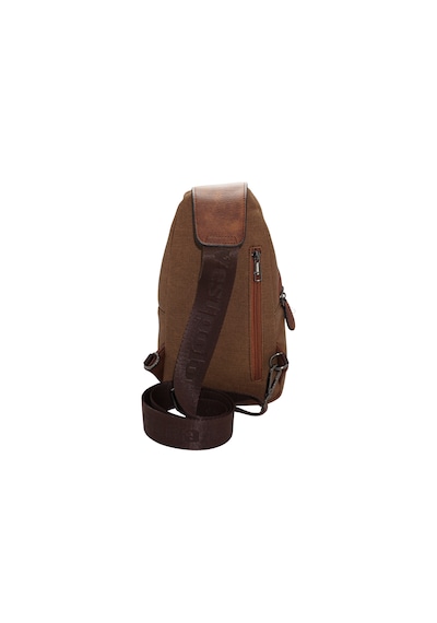 Westpolo Crossbody Unisex Çapraz Ayarlanabilir Askılı El Göğüs Ve Omuz Çantası Taba