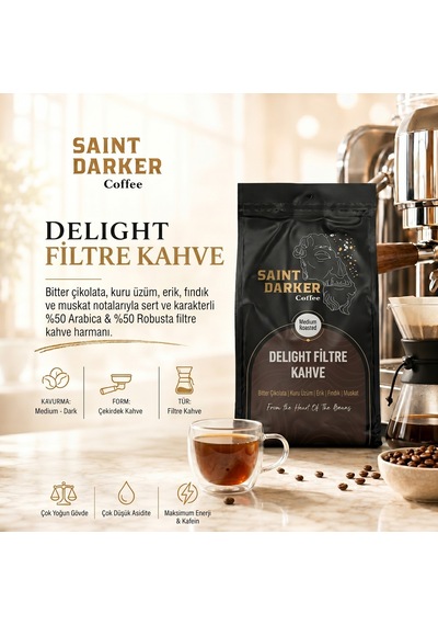 Saint Darker Delight Blend Filtre Kahve 1 KG