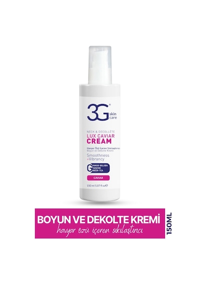 3g Havyar Özü İçeren Sıkılaştırıcı Boyun Ve Dekolte Kremi 150 Ml