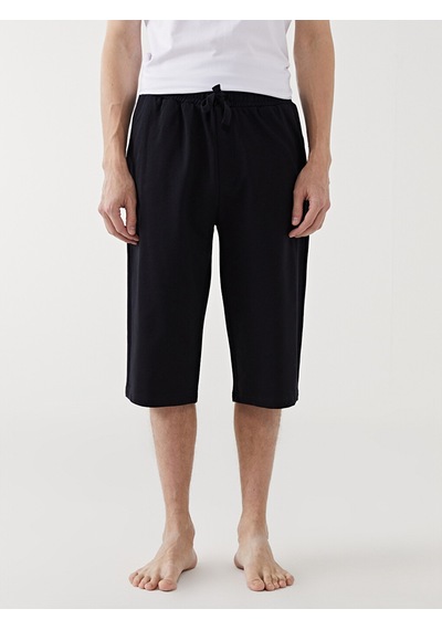 LC Waikiki Lc Waıkıkı Siyah Kapri Boy Erkek Pijama Altı