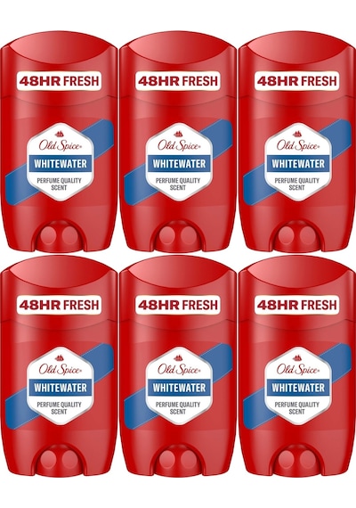 Old Spice Whitewater Stick Roll-on Men/erkek Deodorant 50ml 6lı