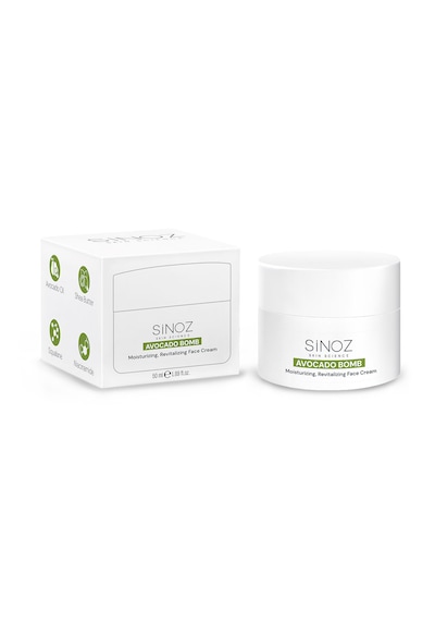 Sinoz Avokado Bomb Canlandırıcı ve Nemlendirici Yüz Bakım Kremi 50 ML Sinoz Avokado Bomb Canlandırıcı ve Nemlendirici Yüz Bakım Kremi 50 ML