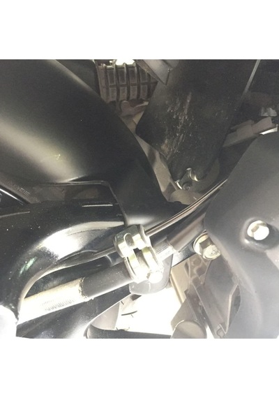 GP Kompozit Yamaha NMAX 125 / 155 2015-2020 Uyumlu Arka Çamurluk Siyah