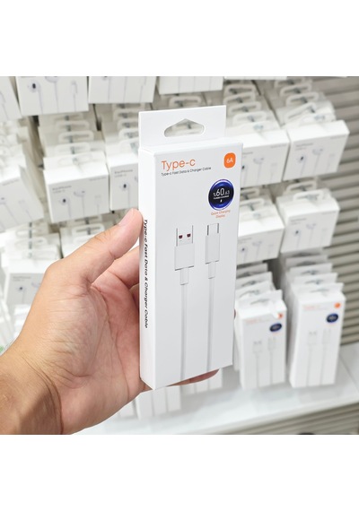5 Adet 120w Süper Hızlı Şarj Kablosu 6a Type-c To Usb - Dijital Şarj Göstergeli Turbo Hızlı Veri Aktarım Kablosu