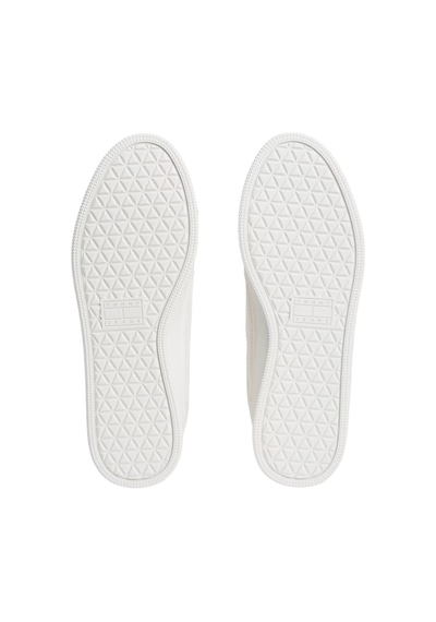 Tommy Hilfiger Erkek Marka Logolu Günlük Kullanıma Uygun Ekru Sneaker Em0em01762 Ybl