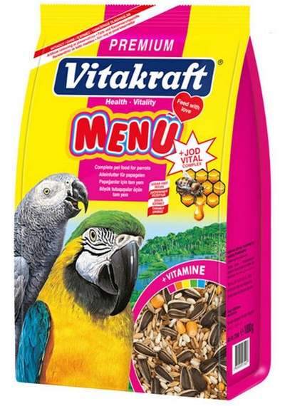 Vıtakraft - 910 - Menu Papağan Yemı 1000 Gr X - Spt-gld - 1 Adet
