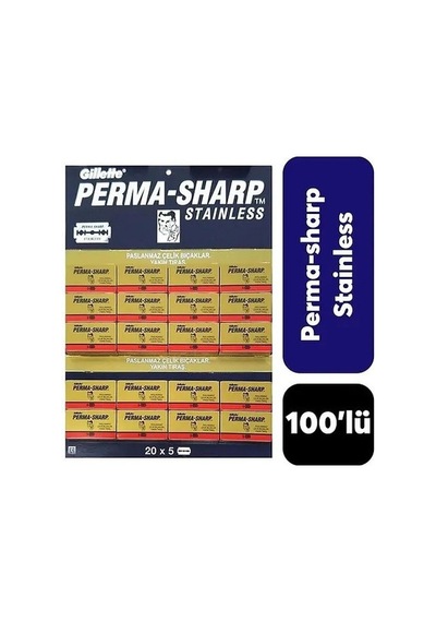 Epilatör Perma-sharp Tam Jilet 5 Parça X 20 Parça