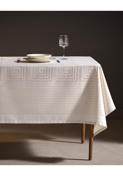 Madame Coco Marne Masa Örtüsü - Gri - 160x230 Cm Maor0000000033 Gri