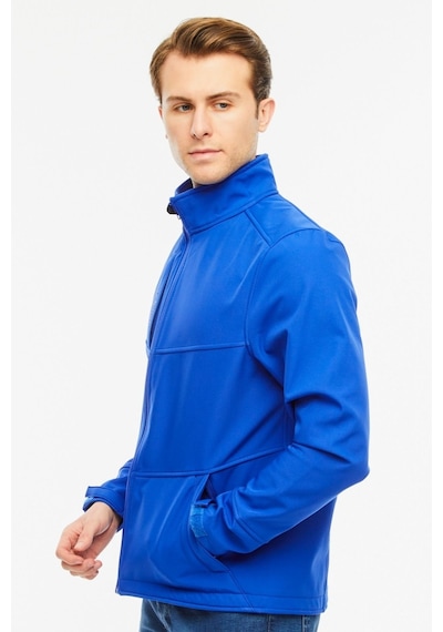 Uniprom Softshell Mont Içi Polarlı Su Ve Rüzgar Geçirmez Pro Model Mavi Erkek Mavi
