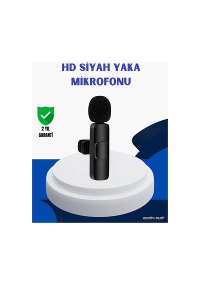 Spt-gld İphone İçin Çift Mikrofonlu Telsiz Yaka Mikrofonu 360 Derece 14107 Hd Ses Renkli Renkli