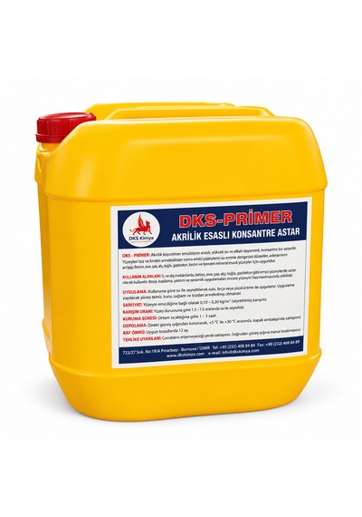 Dks Primer - Akrilik Esaslı Astar 5 Kg