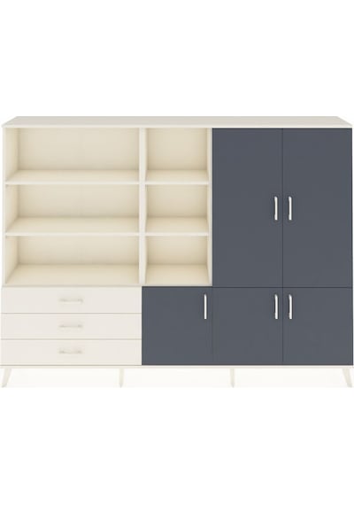 Arges Dolap 11 Raflı 3 Çekmeceli 5 Kapaklı 220x30x163 Aytaşı-antr Aytaşı-antrasit/aytaşı Arges Dolap 11 Raflı 3 Çekmeceli 5 Kapaklı 220x30x163 Aytaşı-antr Aytaşı-antrasit/aytaşı