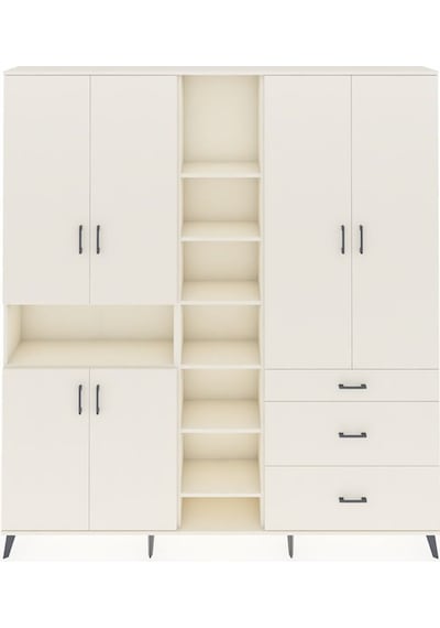 Arges Dolap 13 Raflı 3 Çekmeceli 6 Kapaklı 220x30x243 Aytaşı-aytaşı/aytaşı Aytası/aytası Arges Dolap 13 Raflı 3 Çekmeceli 6 Kapaklı 220x30x243 Aytaşı-aytaşı/aytaşı Aytası/aytası