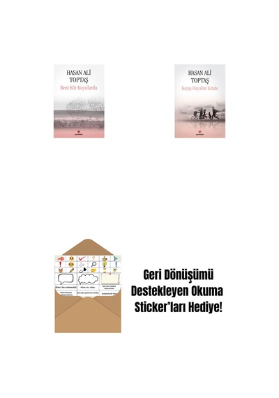 Beni Kör Kuyularda + Kayıp Hayaller Kitabı + Okuma Sticker'ları