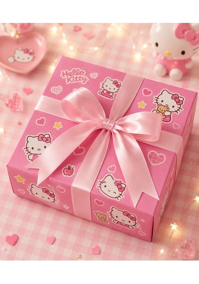 Hello Kitty Set Pembe Takım Figürlü Ve Karakterli Paket