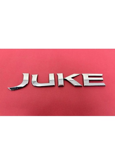 Nissan Juke Krom Bagaj Yazısı Çok Yüksek Kaliteli 3m 3d Abs