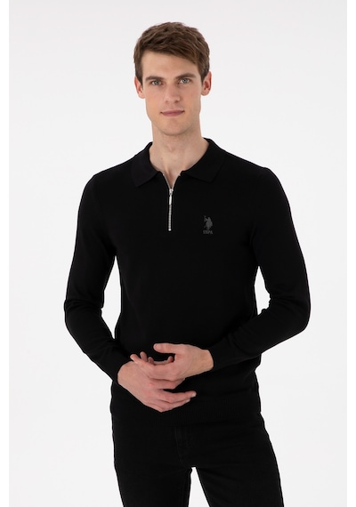 U.S. Polo Assn. Erkek Siyah Kazak 50297066-VR046