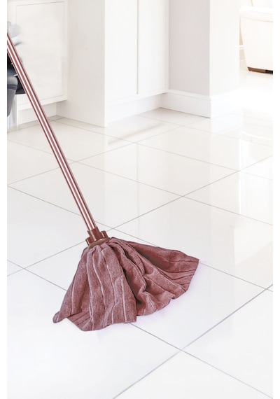 Flora F957 Süper Emici Mikrofiber Mop Jumbo, Fayans Ahşap Tüm Yüzeylerle Uyumlu Yedek Mop Başlığı Çok Renkli