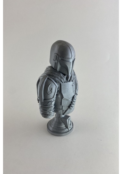 Kazanova Design The Mandalorian Büst Figür 10 Cm Star Wars Masaüstü Dekoratif Hediyelik