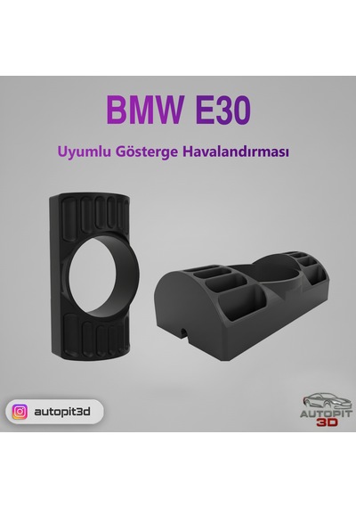 Bmw E30 Uyumlu Gösterge Havalandırması Bmw E30