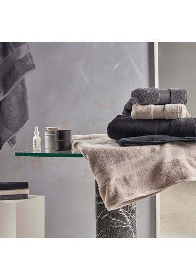 Linens Premium Pamuk 85x150 Cm Banyo Havlusu Siyah