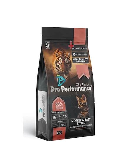 Pro Performance Mother Baby Kitten Somonlu Ve Pirinçli Anne Yavru Kedi Mamsı 2 Kg 124-10021.02