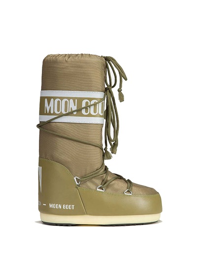 Moon Boot Mb Icon Nylon Kadın Kar Botu Haki