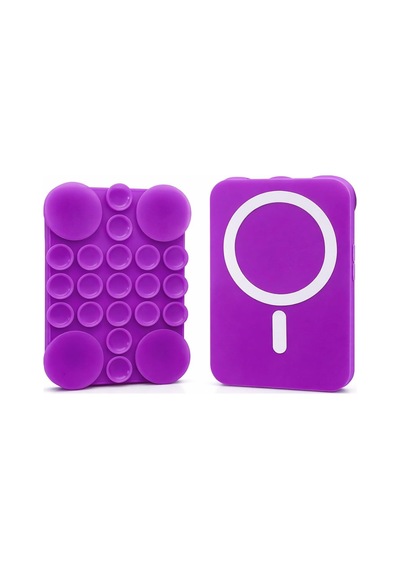 Magsafe İle Uyumlu Vantuzlu Telefon Tutucu Silikon Octopus Suction Cup Phone Holder, Kılıf Arkasına Yapışan Man