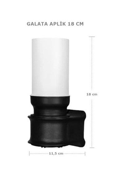 Bahçe Aydınlatması Galata Aplik Bahçe Lambası 220v E27 Ip54 Ug-zt-0272 Diğer