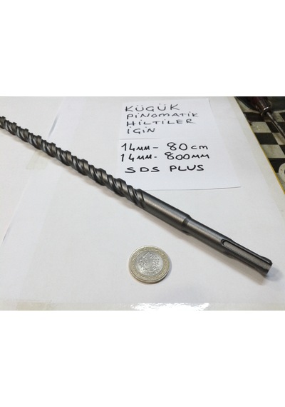 14x800 Sds Plus 80 Cm Küçük Pinomatik Matkap Ucu