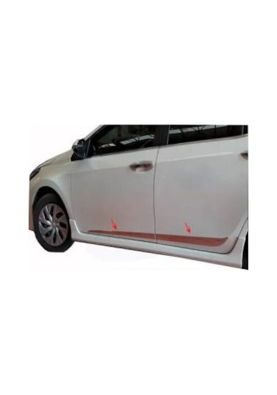 Toyota Corolla Uyumlu 2014-2018 Yan Kapı Çıtası Krom Pas.Çelik 4 Parça N11.1470