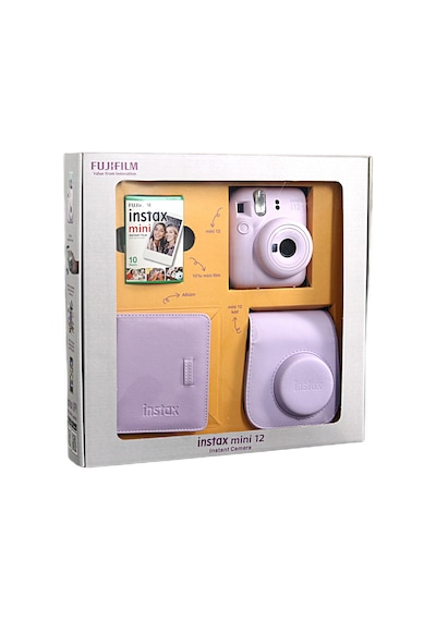 Fujifilm Instax Mini 12 + Albüm + Çanta + 10'lu Film