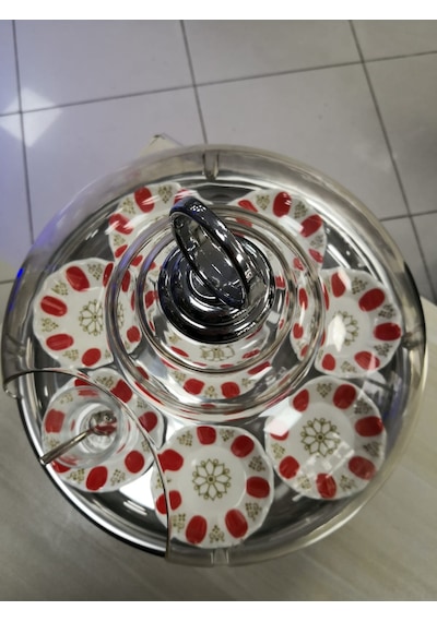 Kapalı Çay Tepsisi Kahveci Tepsisi Askisi