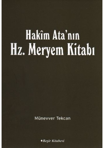 Hakim Ata'Nın Hz. Meryem  Kitabı