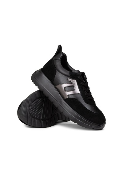 Deery Kadın Siyah Hakiki Deri Sneaker Ayakkabı - M0510zsyhe01 Siyah