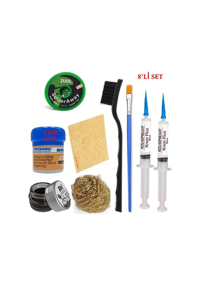 Mechanic Krem Lehim 183 C 42gr Havya Uc Temizleme Flux Lehim Toplama 2uul-2015 Lehim Emme Teli Set09