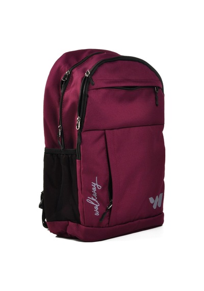 Bordo Unisex Okul Çantası Combat Sırt Çantası Bordo