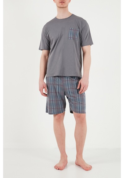 Buratti Erkek Pijama Takımı 6572021 Füme