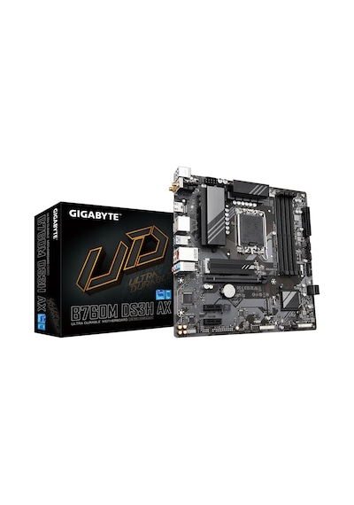Gigabyte B760m-ds3h-ax-ddr5 Intel B760 Soket 1700 Ddr5 7600mhz Aaaa43gıg0057