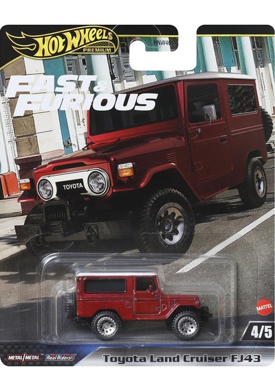 Hot Wheels Fast & Furious Premium Arabalar Toyota Land Cruiser Hrt96