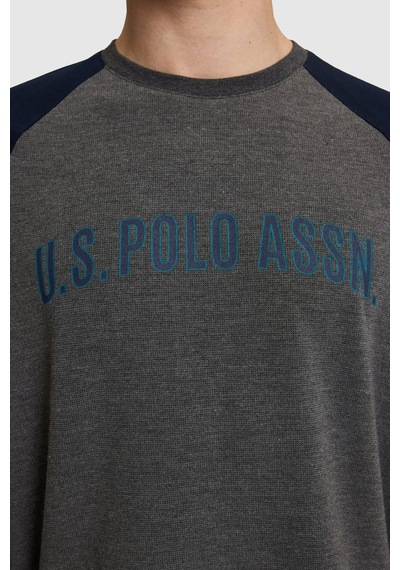 U.S. Polo Assn. Erkek Lacivert Pijama Takımı 50333259-vr033