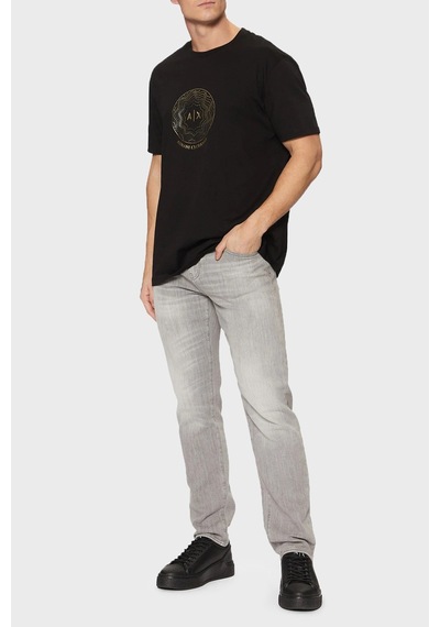 Armani Exchange Erkek T Shirt Xm000328 Af10364 Uc001 Siyah Siyah