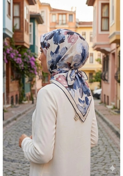 Moonscarfs Moonscarf Soft Pamuk Eşarp 261-112 Çok Renkli