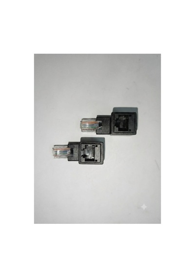 Rj45 Erkek Dişi Ethernet Adaptörü 90 Derece - 1 Adet Gönderilecektir