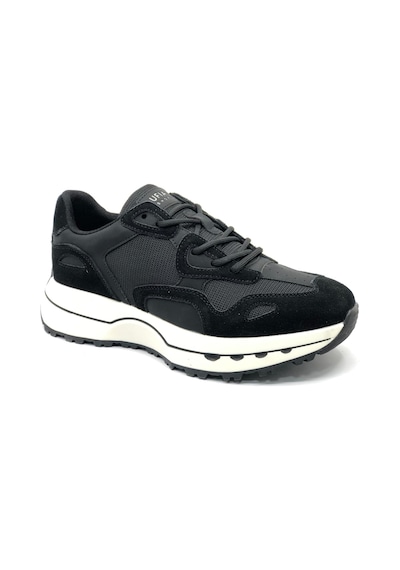 Lufian 111230268 Graham Sneaker Erkek Deri Ayakkabı Siyah