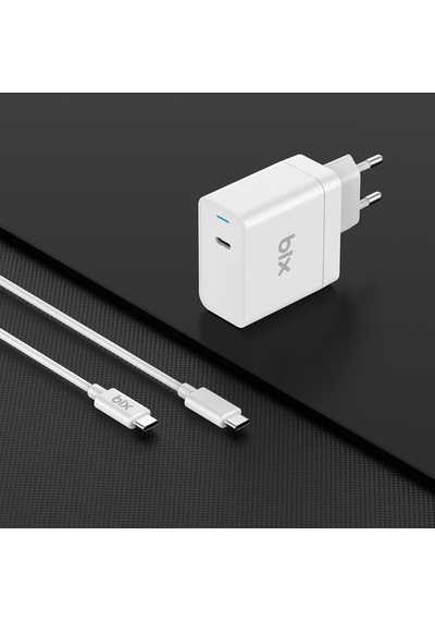 Bix Bx-Uc65Wfta 65W Pd Hızlı Şarj Adaptörü Ve E-Mark Çipli 2 Metr