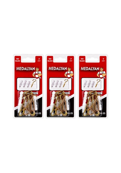 84 Adet 18x60 Açık Piton Dübelli 12x7pcs 5468 Diğer