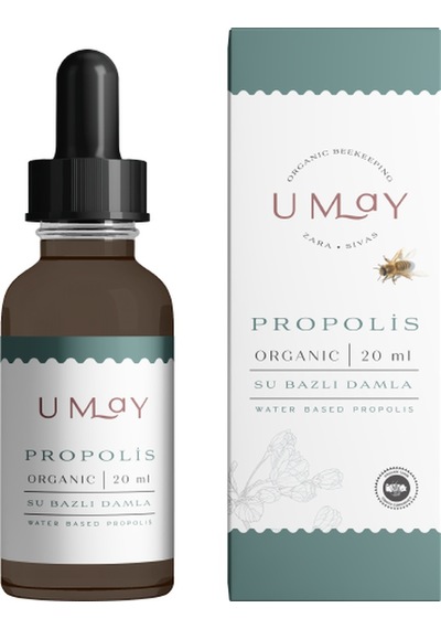 Umay Herbal Organik Su Bazlı Propolis Damla 20 ML