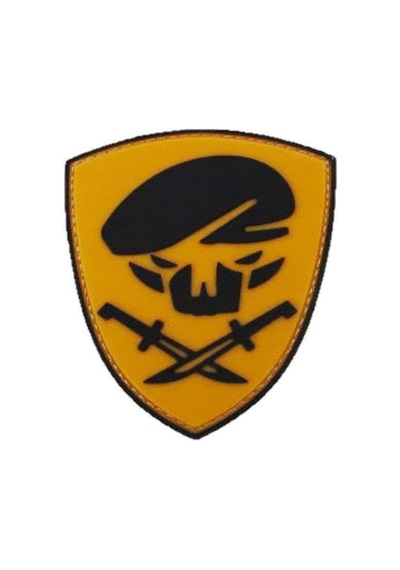 Terrien Premium Askeri Motif Silikon Arma Taktiksel Ürün Single Sword Komando Bere- Plastik - Peç Çok Renkli