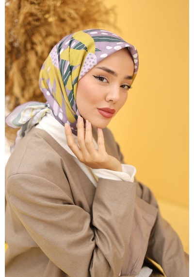 Silk Home Olinda Eşarp 48003-36 Koyu Vizon